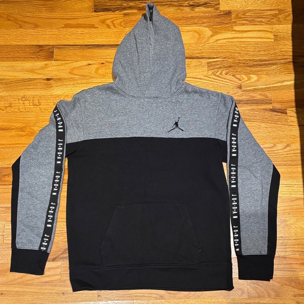 Jordan Gray and Black Hoodie